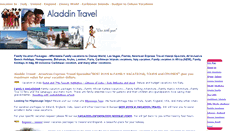 Desktop Screenshot of aladdin-travel.com